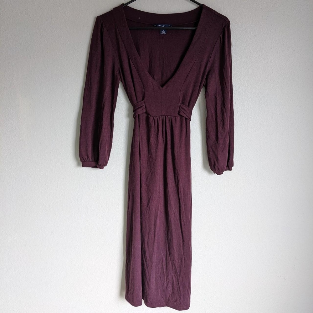 Purple cotton Gap dress